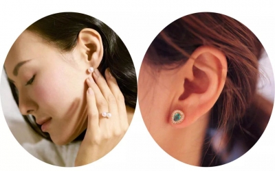 你的耳朵适合戴耳环？还是耳钉？耳线？